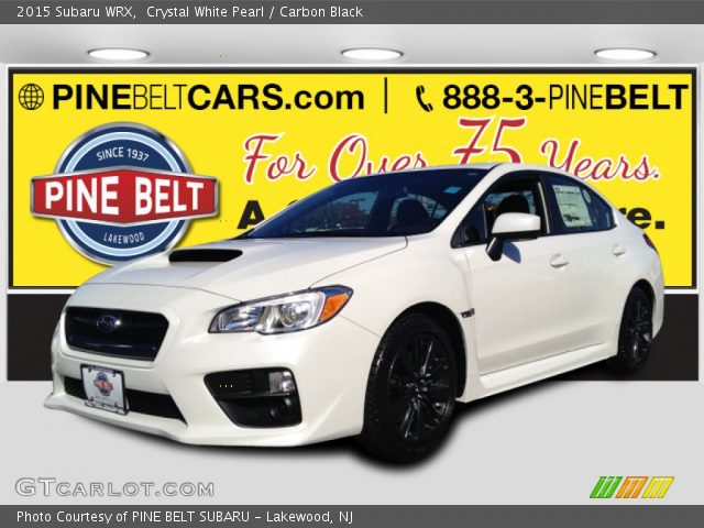 2015 Subaru WRX  in Crystal White Pearl