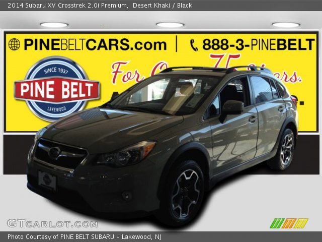 2014 Subaru XV Crosstrek 2.0i Premium in Desert Khaki