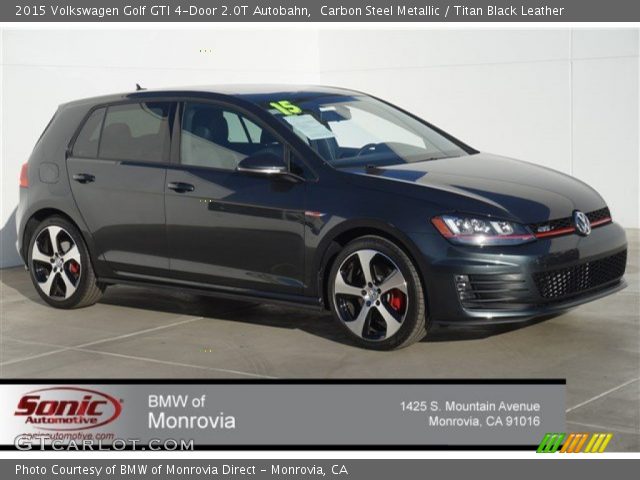 2015 Volkswagen Golf GTI 4-Door 2.0T Autobahn in Carbon Steel Metallic