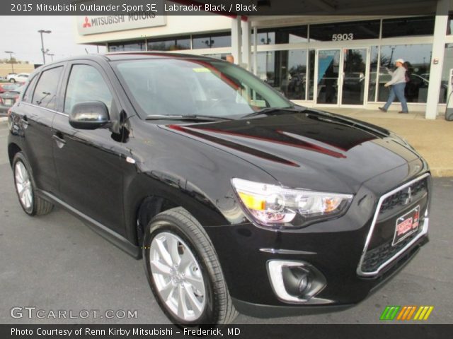 2015 Mitsubishi Outlander Sport SE in Labrador Black
