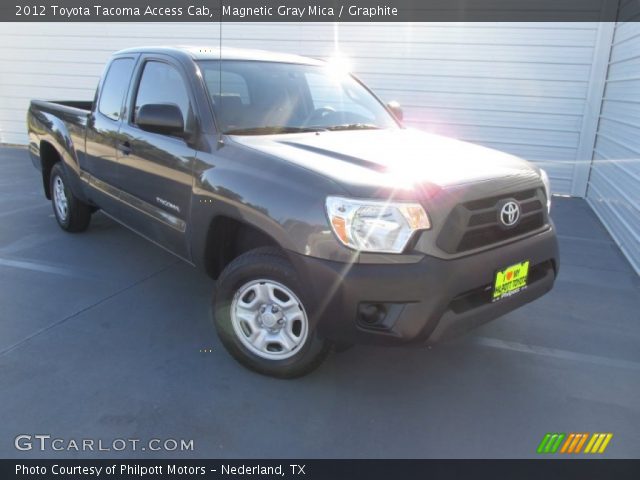 2012 Toyota Tacoma Access Cab in Magnetic Gray Mica