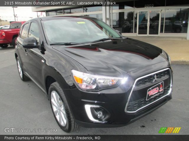 2015 Mitsubishi Outlander Sport SE AWC in Labrador Black