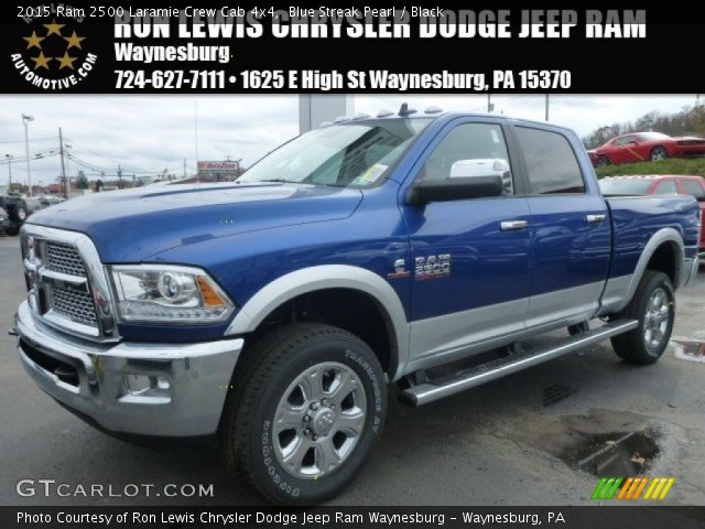 2015 Ram 2500 Laramie Crew Cab 4x4 in Blue Streak Pearl