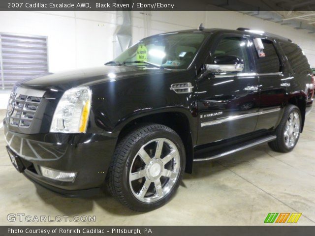 2007 Cadillac Escalade AWD in Black Raven