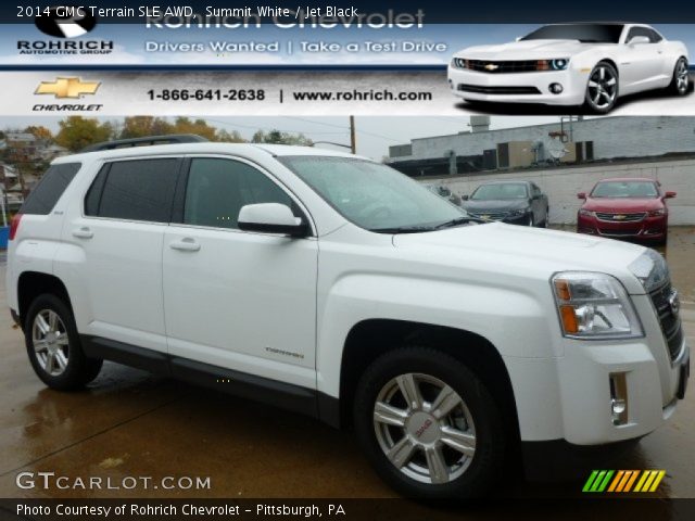 2014 GMC Terrain SLE AWD in Summit White