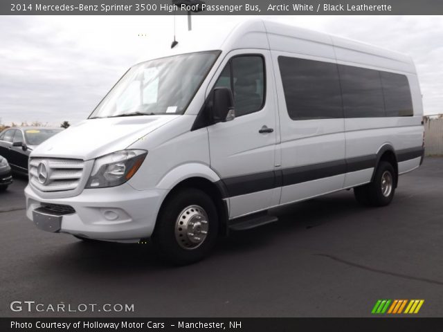 2014 Mercedes-Benz Sprinter 3500 High Roof Passenger Bus in Arctic White