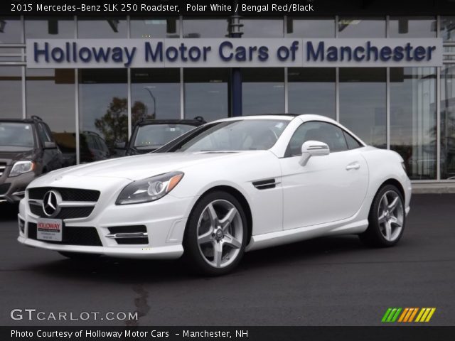 2015 Mercedes-Benz SLK 250 Roadster in Polar White