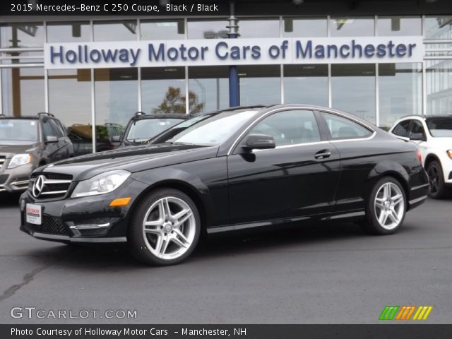 2015 Mercedes-Benz C 250 Coupe in Black