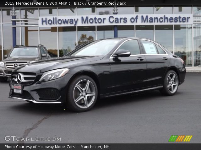 2015 Mercedes-Benz C 300 4Matic in Black