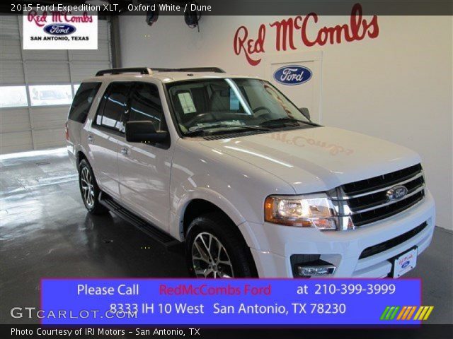 2015 Ford Expedition XLT in Oxford White