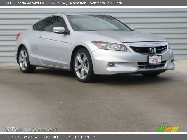 2011 Honda Accord EX-L V6 Coupe in Alabaster Silver Metallic