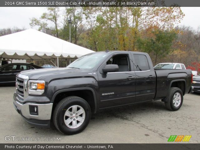 2014 GMC Sierra 1500 SLE Double Cab 4x4 in Iridium Metallic