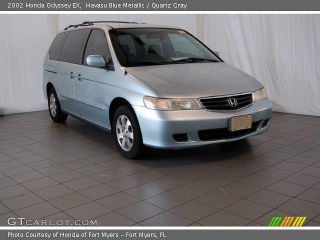 2002 Honda Odyssey EX in Havasu Blue Metallic