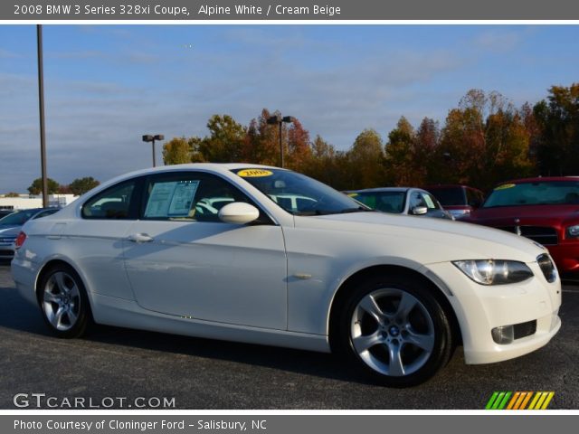 2008 BMW 3 Series 328xi Coupe in Alpine White