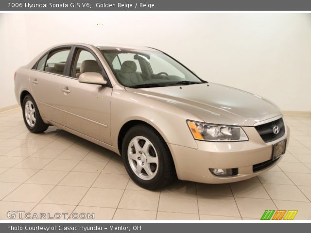 2006 Hyundai Sonata GLS V6 in Golden Beige