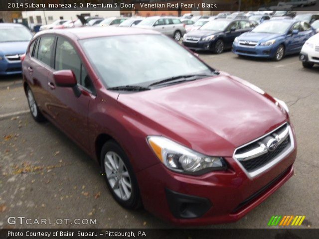 2014 Subaru Impreza 2.0i Premium 5 Door in Venetian Red Pearl