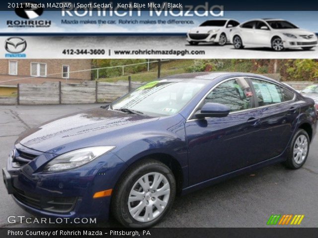 2011 Mazda MAZDA6 i Sport Sedan in Kona Blue Mica