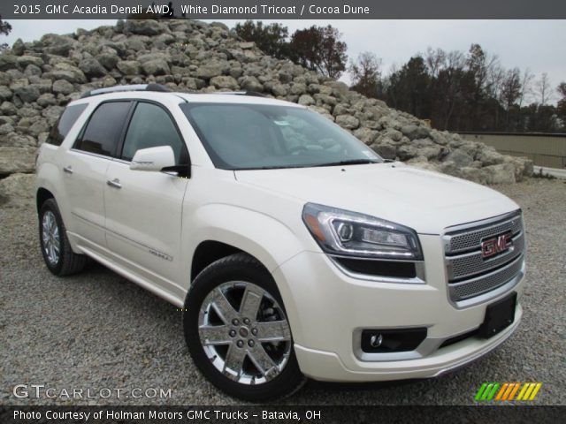 2015 GMC Acadia Denali AWD in White Diamond Tricoat