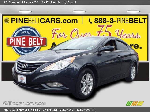 2013 Hyundai Sonata GLS in Pacific Blue Pearl