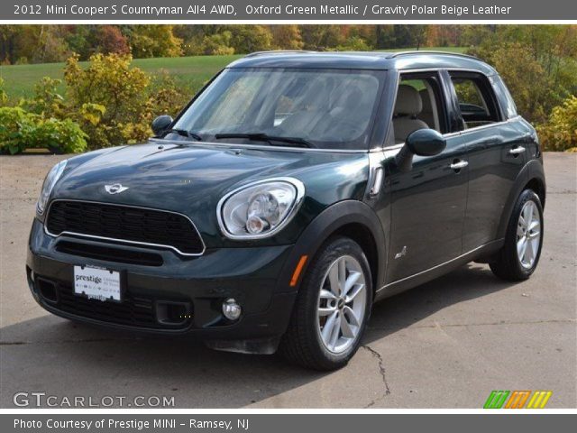 2012 Mini Cooper S Countryman All4 AWD in Oxford Green Metallic