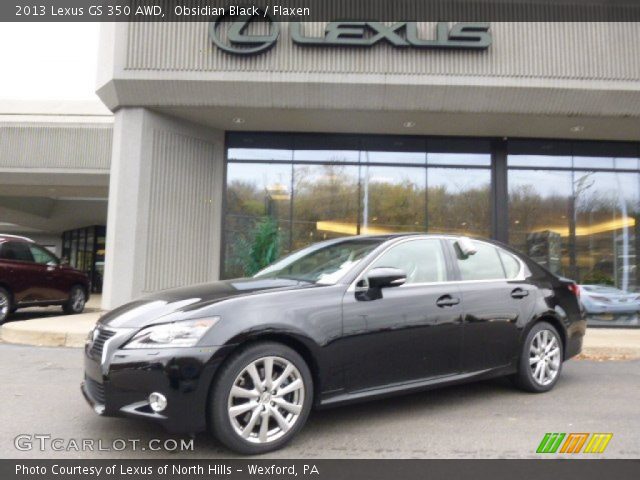2013 Lexus GS 350 AWD in Obsidian Black