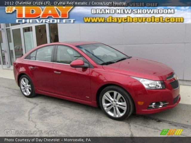 2012 Chevrolet Cruze LTZ in Crystal Red Metallic