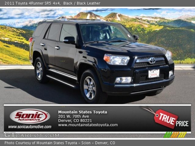 2011 Toyota 4Runner SR5 4x4 in Black