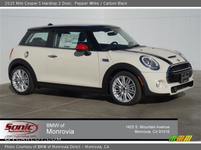 2015 Mini Cooper S Hardtop 2 Door in Pepper White