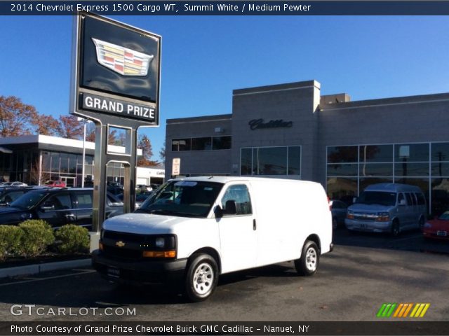 2014 Chevrolet Express 1500 Cargo WT in Summit White
