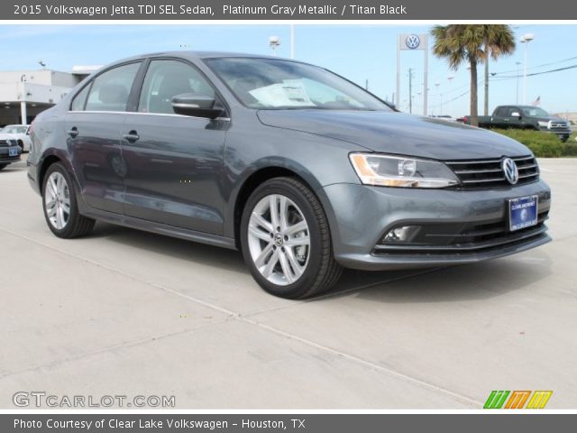 2015 Volkswagen Jetta TDI SEL Sedan in Platinum Gray Metallic