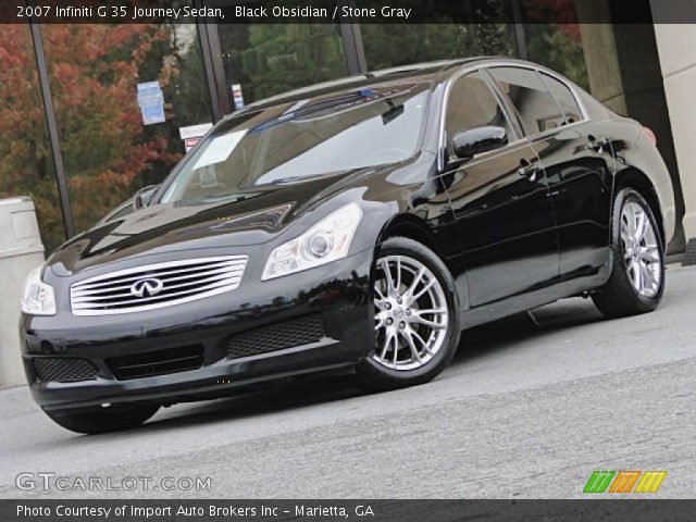 2007 Infiniti G 35 Journey Sedan in Black Obsidian