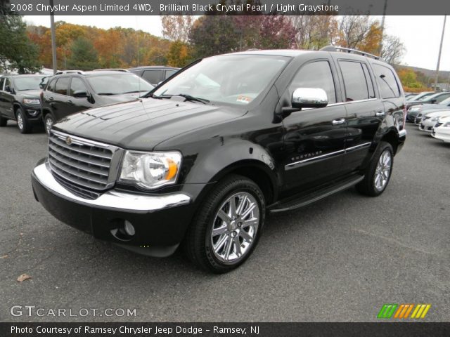 2008 Chrysler Aspen Limited 4WD in Brilliant Black Crystal Pearl