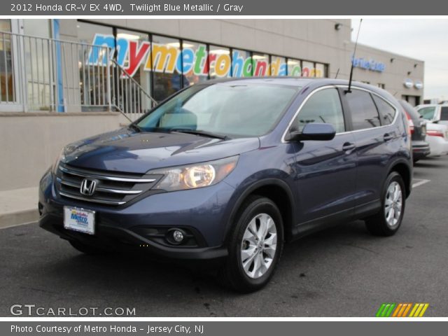 2012 Honda CR-V EX 4WD in Twilight Blue Metallic