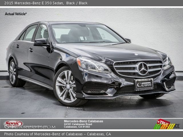 2015 Mercedes-Benz E 350 Sedan in Black