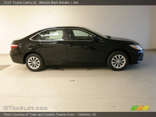 2015 Toyota Camry LE in Attitude Black Metallic