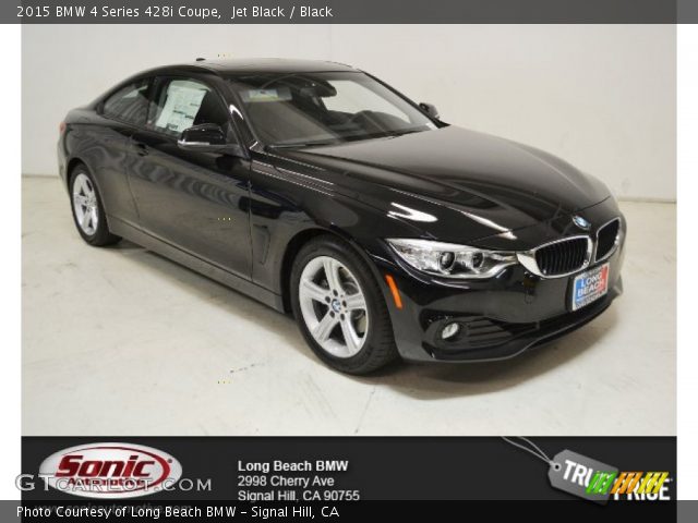 2015 BMW 4 Series 428i Coupe in Jet Black