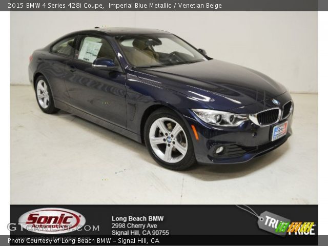 2015 BMW 4 Series 428i Coupe in Imperial Blue Metallic