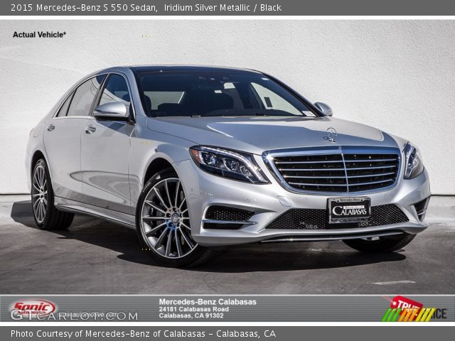 2015 Mercedes-Benz S 550 Sedan in Iridium Silver Metallic