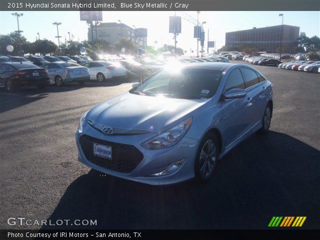2015 Hyundai Sonata Hybrid Limited in Blue Sky Metallic