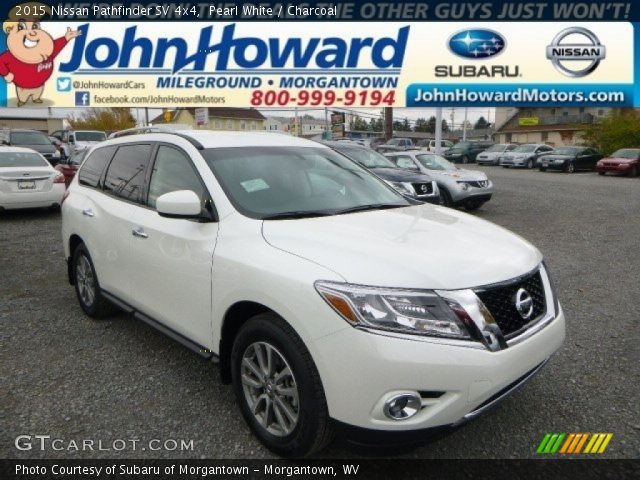 2015 Nissan Pathfinder SV 4x4 in Pearl White