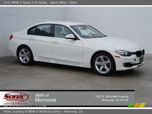 2015 BMW 3 Series 328i Sedan in Alpine White