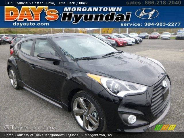 2015 Hyundai Veloster Turbo in Ultra Black