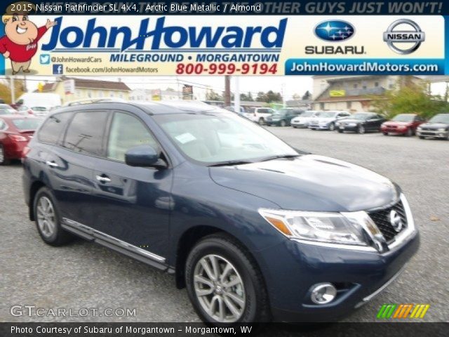 2015 Nissan Pathfinder SL 4x4 in Arctic Blue Metallic