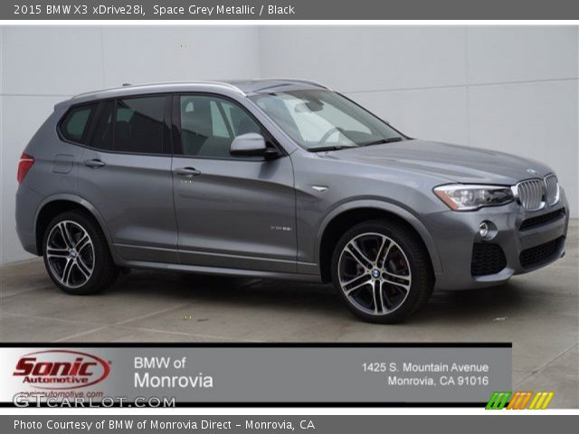 2015 BMW X3 xDrive28i in Space Grey Metallic