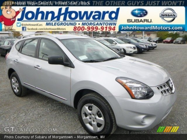 2014 Nissan Rogue Select S in Brilliant Silver