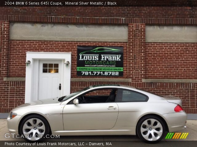 2004 BMW 6 Series 645i Coupe in Mineral Silver Metallic