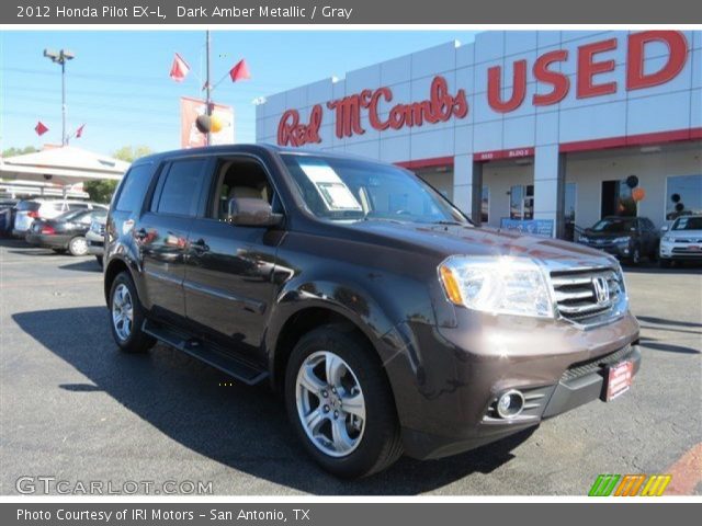 2012 Honda Pilot EX-L in Dark Amber Metallic