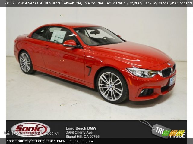 2015 BMW 4 Series 428i xDrive Convertible in Melbourne Red Metallic