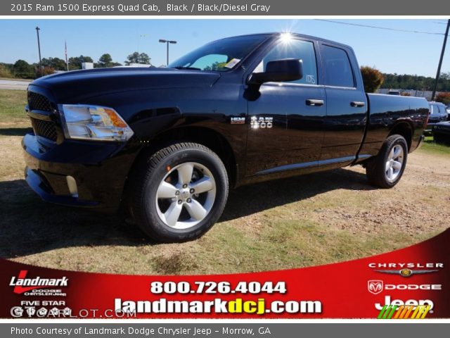 2015 Ram 1500 Express Quad Cab in Black