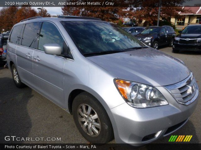 2010 Honda Odyssey EX-L in Alabaster Silver Metallic